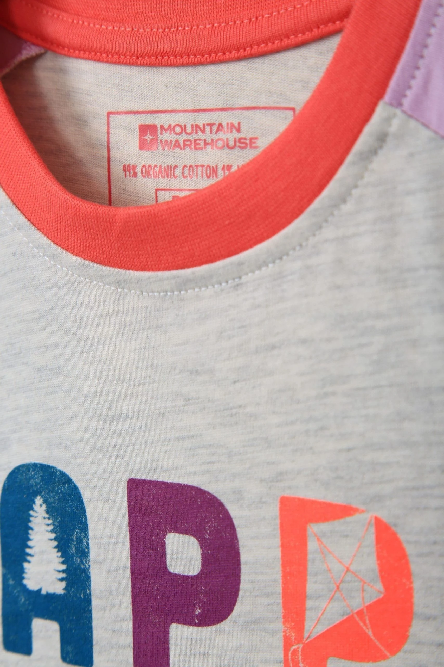 Mountain Warehouse Happy Go Lucky Kids Organic Cotton T-Shirt 7 Mountain Warehouse Happy Go Lucky Kids Organic Cotton T-Shirt - Image 5