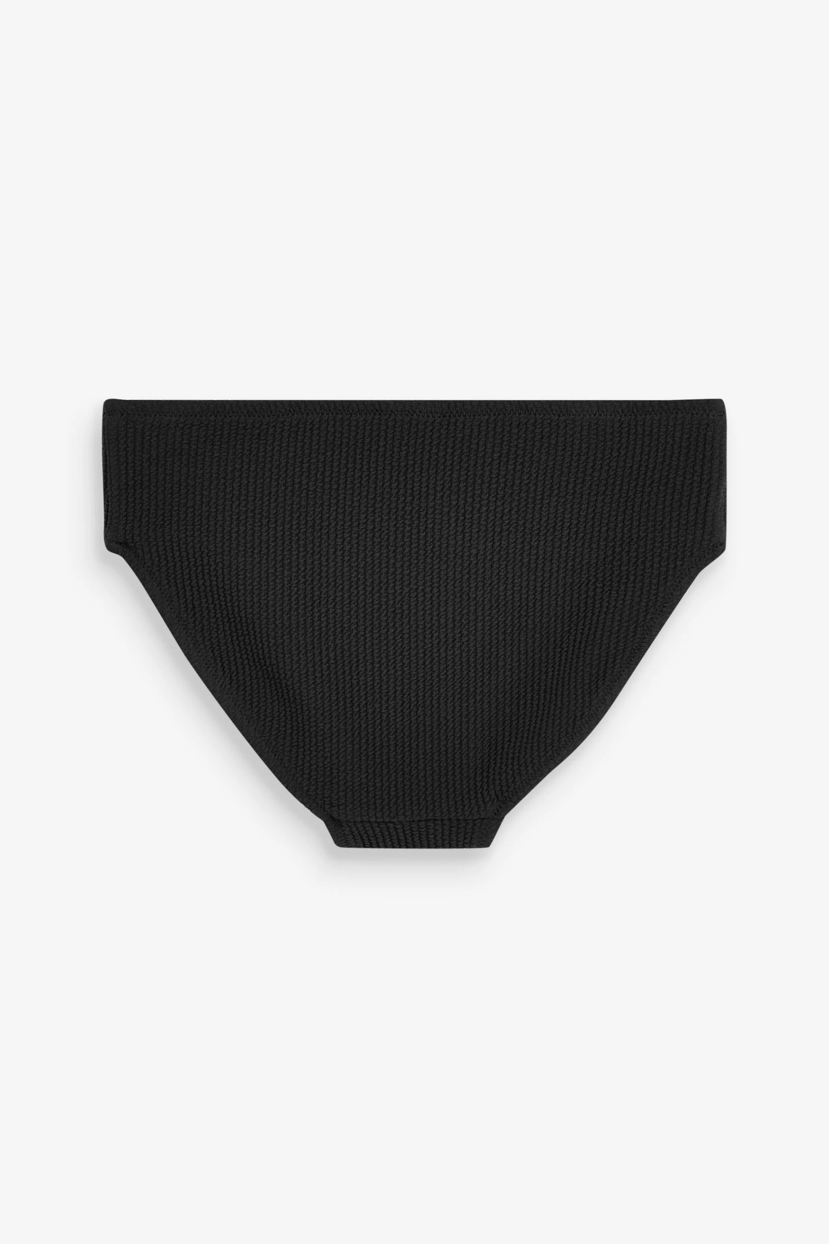 Next Black Textured Tie Shoulder Bikini Set (3-16yrs) 10 Next Black Textured Tie Shoulder Bikini Set (3-16yrs) - Image 8
