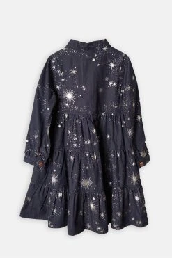 Angel & Rocket Aria Foil Denim Dress -Angel & Rocket Shop T24401s3