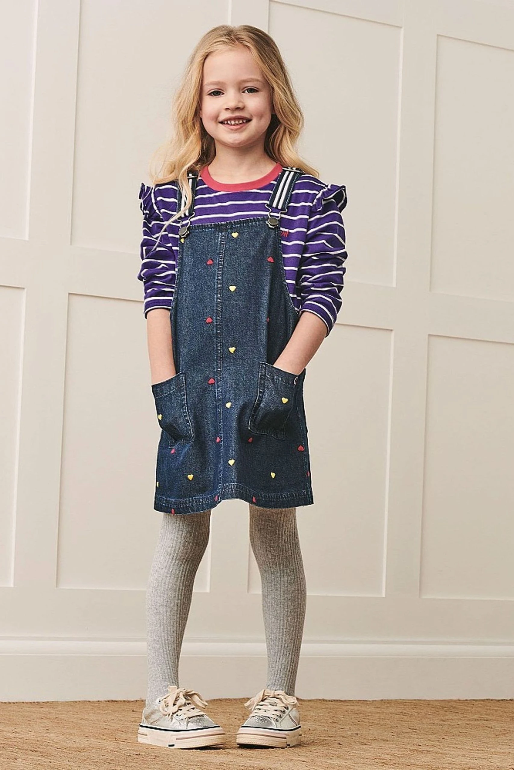 Crew Clothing Company Blue Cotton Straight Dress 3 Crew Clothing Company Blue Cotton Straight Dress