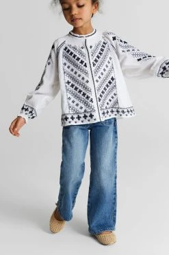 Reiss Clara Junior Embroidered Blouse 10 Reiss Clara Junior Embroidered Blouse -Angel & Rocket Shop T45002s3