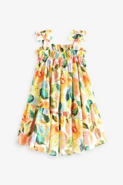 Next Tie Shoulder Printed Summer Dress (3-16yrs) -Angel & Rocket Shop T46 828s5