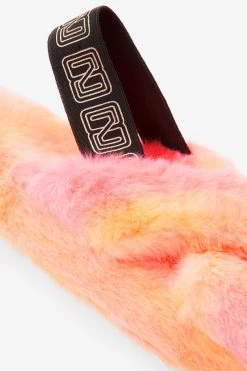 Next Faux Fur Slider Slippers -Angel & Rocket Shop T53623s4