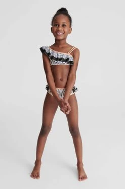 Reiss Frankie Junior Ruffle Shoulder Print Bikini 10 Reiss Frankie Junior Ruffle Shoulder Print Bikini -Angel & Rocket Shop T53803s3