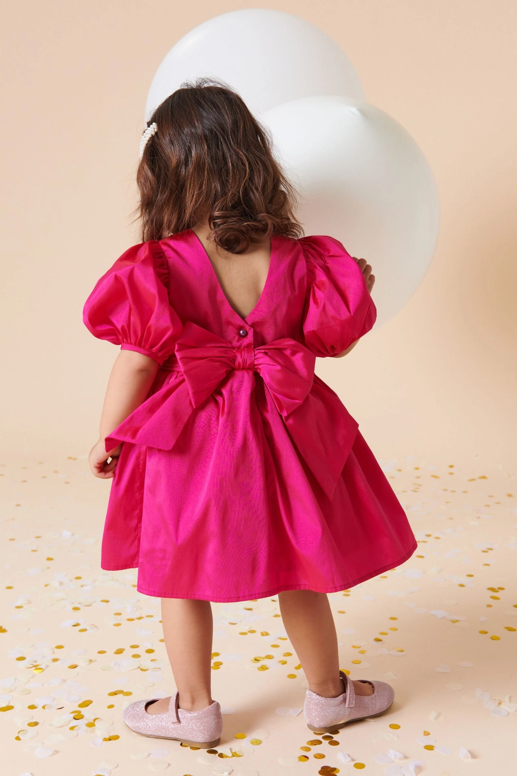 Next Taffeta Bridesmaid Dress (3mths-8yrs) 5 Next Taffeta Bridesmaid Dress (3mths-8yrs) - Image 3