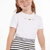Tommy Hilfiger White Graphic T-Shirt -Angel & Rocket Shop T60068s