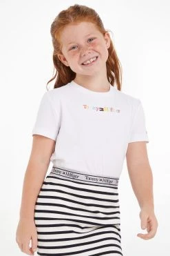 Tommy Hilfiger White Graphic T-Shirt