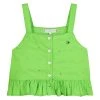 Tommy Hilfiger Green Monogram Anglaise Top 2 Tommy Hilfiger Green Monogram Anglaise Top -Angel & Rocket Shop T60107s