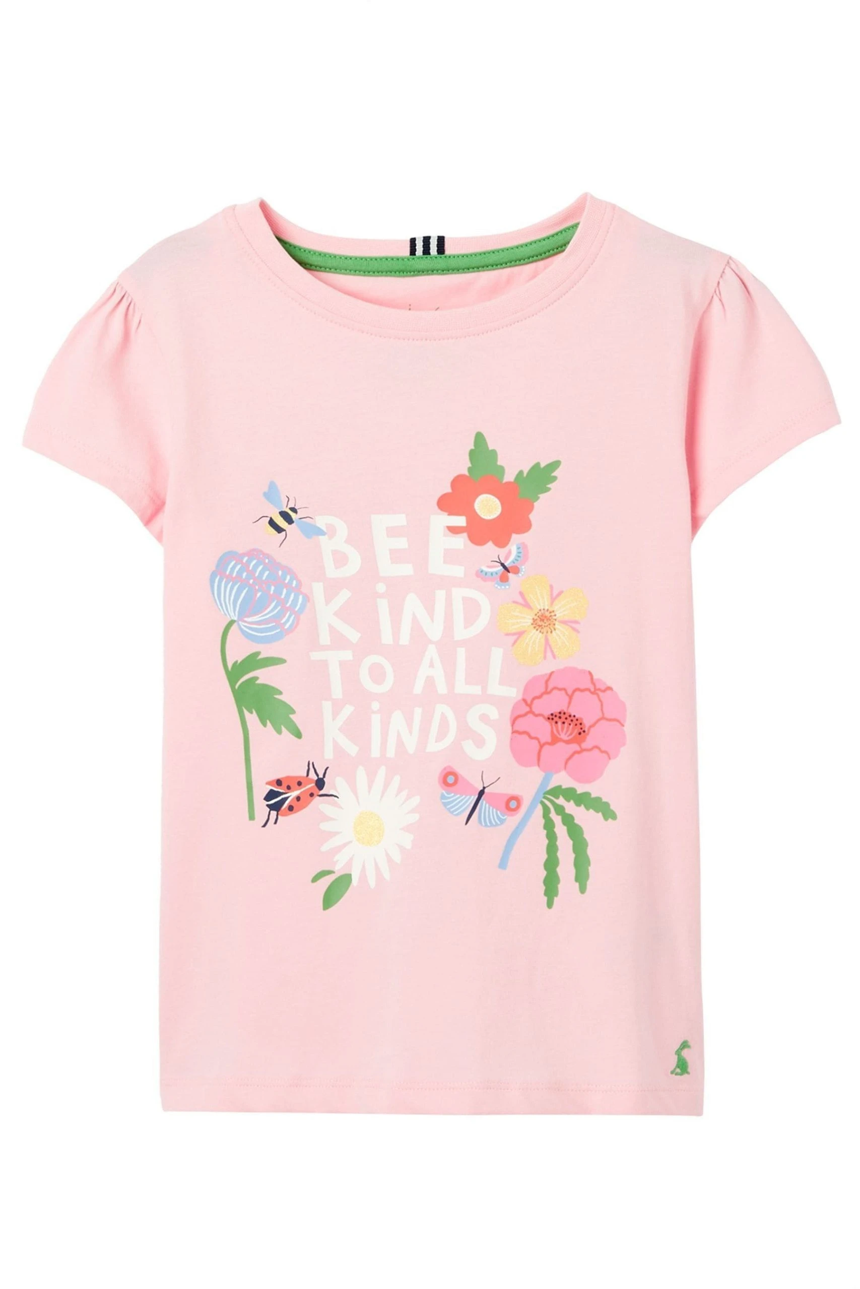 Joules Pink Pixie Short Sleeve Screenprint T-Shirt 2-12 Years 3 Joules Pink Pixie Short Sleeve Screenprint T-Shirt 2-12 Years