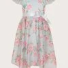 Monsoon Blue Reeta Rose Print Hanky Hem Dress 2 Monsoon Blue Reeta Rose Print Hanky Hem Dress -Angel & Rocket Shop T67535s