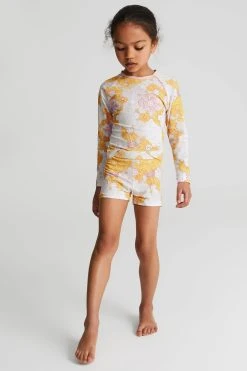 Reiss Fifi Junior Printed Swim Top