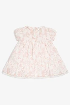 The Little Tailor Pink Woodland Baby Dress And Bloomer Set -Angel & Rocket Shop T77799s3