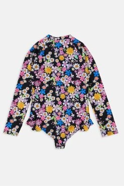 Angel & Rocket Sacha Daisy Black Swim Suit -Angel & Rocket Shop T80080s4