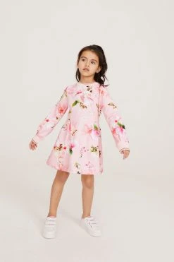 Baker By Ted Baker Pink Floral Jersey Dress