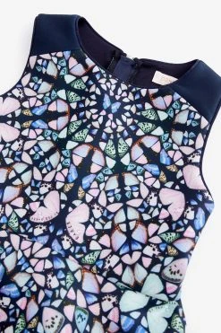 Baker By Ted Baker Purple Butterfly Print Dress 18 Baker By Ted Baker Purple Butterfly Print Dress -Angel & Rocket Shop T87262s8