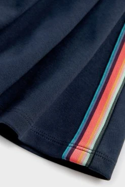 Paul Smith Junior Girls Zebra Logo 'Artist Stripe' Ponte Dress -Angel & Rocket Shop T89509s9