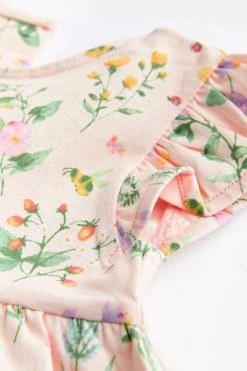 Next Short Sleeves Baby Jersey Dress 2 Pack (0mths-2yrs) -Angel & Rocket Shop TF6542s5