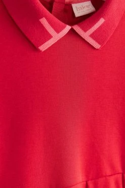 Baker By Ted Baker Red And Pink Ponte Dress -Angel & Rocket Shop U02505s11