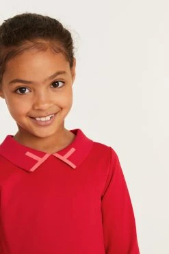 Baker By Ted Baker Red And Pink Ponte Dress -Angel & Rocket Shop U02505s7