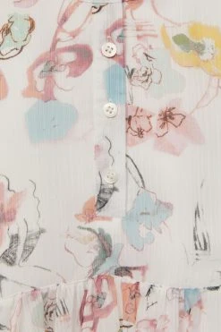 Reiss Martha Floral Print Collarless Dress 13 Reiss Martha Floral Print Collarless Dress -Angel & Rocket Shop U06 696s6