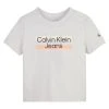 Calvin Klein Jeans Newborn Grey Hero Logo T-Shirt -Angel & Rocket Shop U12029s