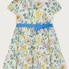 Monsoon Blue Pretty Floral Dress 2 Monsoon Blue Pretty Floral Dress -Angel & Rocket Shop U19775s