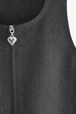 Clarks School Zip Front Pinafore Dress 16 Clarks School Zip Front Pinafore Dress -Angel & Rocket Shop U30 424s7