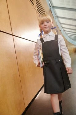 Clarks School Tabard Pinafore Dress