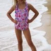 Angel & Rocket Hattie Pink Heart Swimsuit -Angel & Rocket Shop U34270s