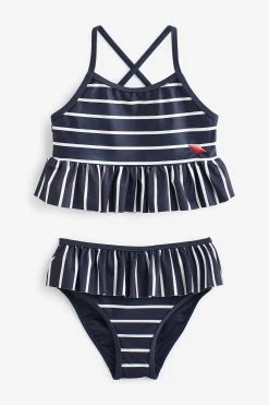 Mint Velvet Striped Bikini Set