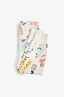 Next Pink/Blue Unicorn 3 Pack Cotton Snuggle Pyjamas (9mths-8yrs) -Angel & Rocket Shop U67665s7