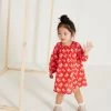 Next Red Printed Poplin Dress (3mths-7yrs) -Angel & Rocket Shop U75 178s