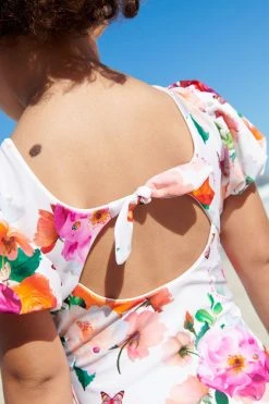 Baker By Ted Baker White Floral Swimsuit 17 Baker By Ted Baker White Floral Swimsuit -Angel & Rocket Shop U76688s8