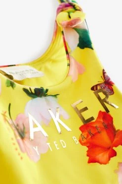 Baker By Ted Baker Yellow Floral Bikini 7 Baker By Ted Baker Yellow Floral Bikini -Angel & Rocket Shop U76690s3