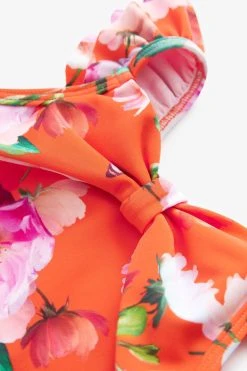 Baker By Ted Baker Orange Floral Swimsuit 9 Baker By Ted Baker Orange Floral Swimsuit -Angel & Rocket Shop U76691s4