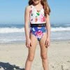 Baker By Ted Baker White Colourblock Swimsuit 2 Baker By Ted Baker White Colourblock Swimsuit -Angel & Rocket Shop U76697s