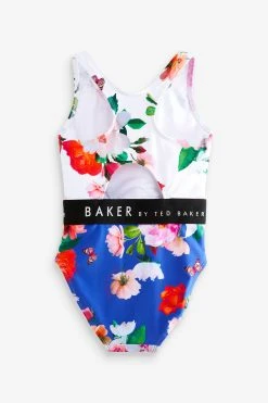 Baker By Ted Baker White Colourblock Swimsuit 16 Baker By Ted Baker White Colourblock Swimsuit -Angel & Rocket Shop U76697s7