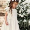 Next Ivory Cream Beaded Chiffon Bridesmaid Dress (3-16yrs) -Angel & Rocket Shop U78 093s