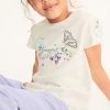 Next Ecru White Embroidered Floral Butterfly T-Shirt (3-16yrs) 1 Next Ecru White Embroidered Floral Butterfly T-Shirt (3-16yrs) -Angel & Rocket Shop U78 689s