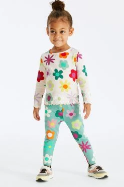 Next Long Sleeve Rib T-Shirt (3mths-8yrs) -Angel & Rocket Shop U80 818s3