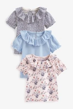 Next Short Sleeve T-Shirts 3 Pack (3mths-7yrs)