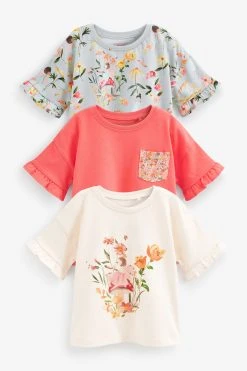 Next Short Sleeve T-Shirts 3 Pack (3mths-7yrs)