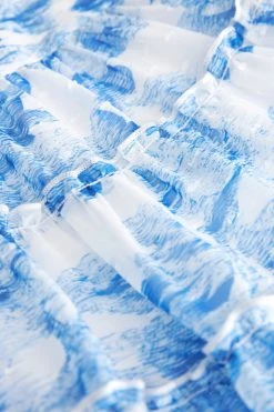 Baker By Ted Baker Blue Toile Dress -Angel & Rocket Shop U83671s4