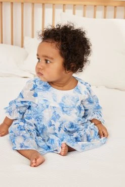 Baker By Ted Baker Blue Toile Dress -Angel & Rocket Shop U83671s6