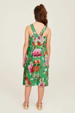 Baker By Ted Baker Green Floral Halter Neck Dress 13 Baker By Ted Baker Green Floral Halter Neck Dress -Angel & Rocket Shop U86431s3