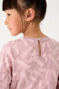 Baker By Ted Baker Pink Stencil Sweat Dress -Angel & Rocket Shop U88826s3