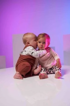 Angel & Rocket Cream Quinn Ruffle Tunic And Legging Set With Hat -Angel & Rocket Shop U91842s3