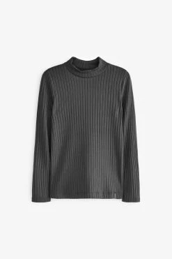 Abercrombie & Fitch Cosy Essential Mockneck Top