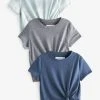 Abercrombie & Fitch Tie Front T-Shirt 3 Pack -Angel & Rocket Shop U96838s