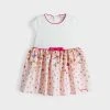 Paul Smith JUNIOR Paul Smith Baby Girls Pink And White Floral Dress 1 Paul Smith JUNIOR Paul Smith Baby Girls Pink And White Floral Dress -Angel & Rocket Shop U96991s